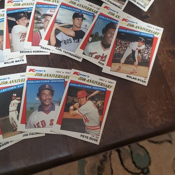 Topps 25th Aniversary Vintage Baseball Card Set - 1962 - 1987 And More.. - Picture 4 of 8